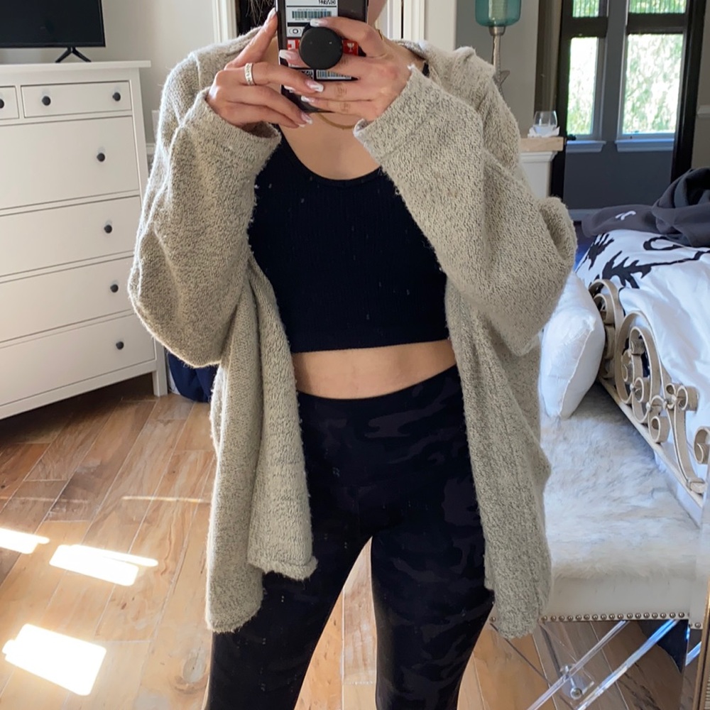 Beige cardigan